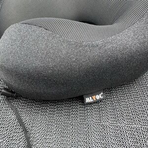 MLVOC Travel Comfort Pillow With Non- Matching Travel Bag (Nap Fun)
